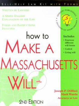 Paperback How to Make a Massachussetts Will Book