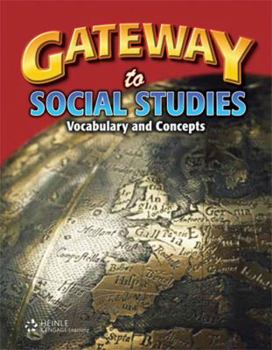 Paperback Gateway to Social Studies: Student Book, Softcover: Vocabulary and Concepts Book