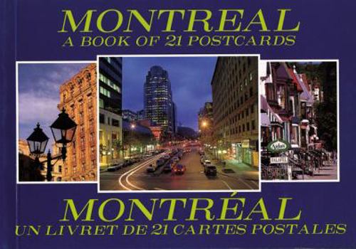 Paperback Montreal: A Book of 21 Postcards (French Edition) [French] Book