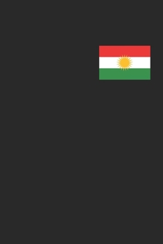 Paperback Kurdistan Kurdisch Flagge Kurden: 120 Pages 6 'x 9' -Dot Graph Paper Journal Manuscript - Planner - Scratchbook - Diary [German] Book