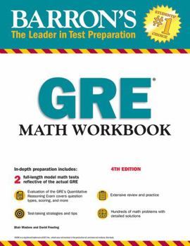 Paperback GRE Math Workbook Book