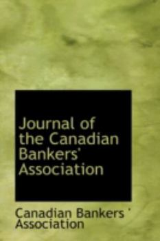 Paperback Journal of the Canadian Bankers' Association Book