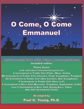 Paperback O Come, O Come Emmanuel: Instrumental Solo with Piano Accompaniment Book