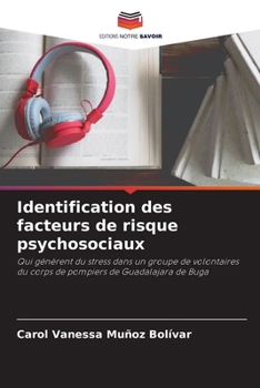 Paperback Identification des facteurs de risque psychosociaux [French] Book