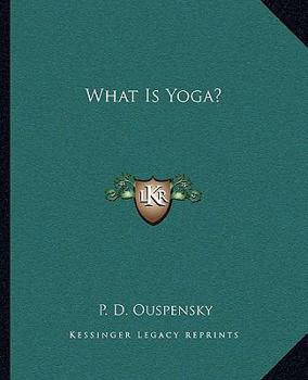 Paperback What Is Yoga? Book