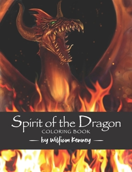 Paperback Spirit of the Dragon coloring book