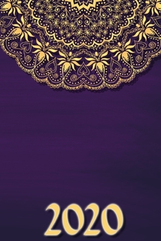 2020: My personal organizer 2020 with Mandala Design  | personal organizer 2020 | weekly   calendar 2020| monthly calendar for 2020 in hand pocket size
