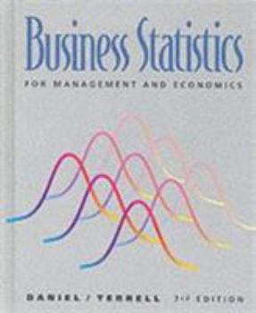 Hardcover Business Statistics for Management and Economics Book