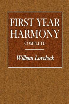 Paperback First Year Harmony - Complete Book