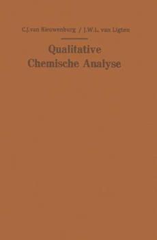 Paperback Qualitative Chemische Analyse [German] Book