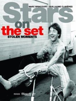 Hardcover Stars on the Set: Stolen Moments Book