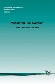 Paperback Measuring Risk Aversion Book