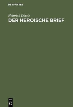 Hardcover Der heroische Brief [German] Book