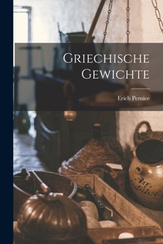 Paperback Griechische Gewichte [German] Book