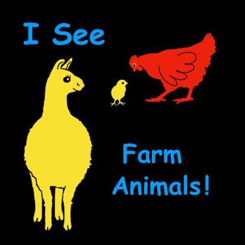 Paperback I See Farm Animals! Book