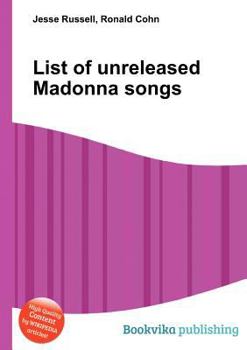 Paperback List of Unreleased Madonna Songs Book