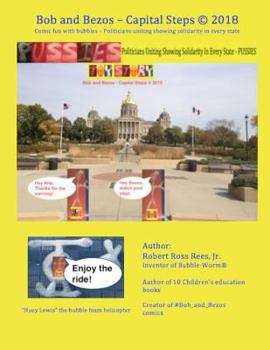Paperback Bob and Bezos - Capital Steps: Comic fun with bubbles - Politicians uniting showing solidarity in every state Book