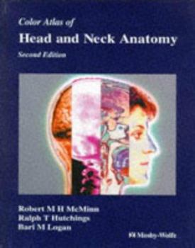 Hardcover Color Atlas Of Head & Neck Anatomy Book