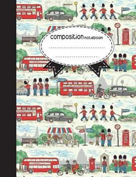 Paperback Composition Notebook, 8.5 x 11, 110 pages: Bus Stop: (School Notebooks) Book