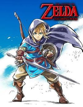 Paperback The Legend of Zelda Coloring Book