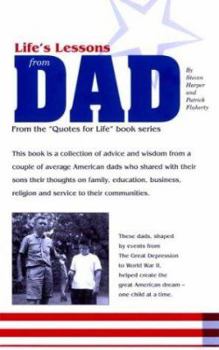 Paperback Life's Lessons from Dad Book
