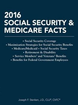 Paperback 2016 Social Security & Medicare Facts Book