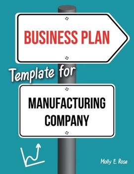 Paperback Business Plan Template For Manufacturing Company Book