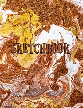 Paperback Sketchbook: Notebook for Sketching, Doodling, Painting, Drawing or Writing 8.5 x 11 100 Pages, 8.5 x 11 (Pretty Cute Abstract Cove Book