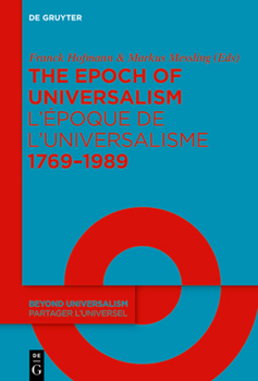 Paperback The Epoch of Universalism 1769-1989 / l'Époque de l'Universalisme 1769-1989 Book