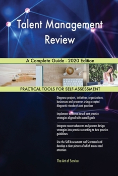 Paperback Talent Management Review A Complete Guide - 2020 Edition Book