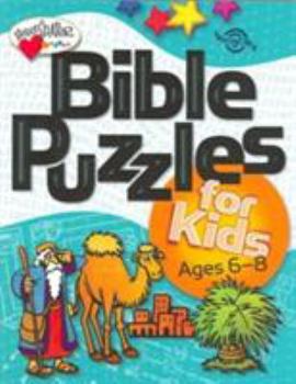 Paperback Bible Puzzles for Kids (Ages 6-8) Book