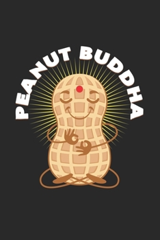Peanut buddha: 6x9 Buddha  | grid | squared paper | notebook | notes