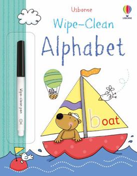 Alphabet by Hall, Nicola ( Author ) ON Jun-01-2011, Paperback - Book  of the Usborne Wipe-Clean Books