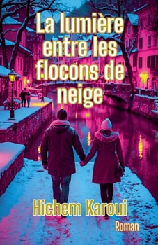 La lumière entre les flocons de neige