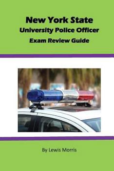 Paperback New York State University Police Officer Exam Review Guide Book