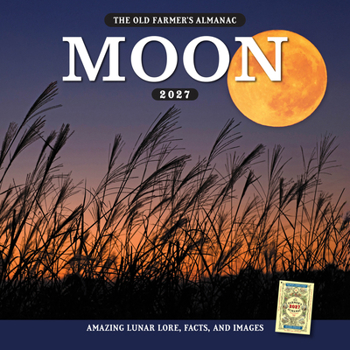 Misc. The 2027 Old Farmer's Almanac Moon Wall Calendar Book