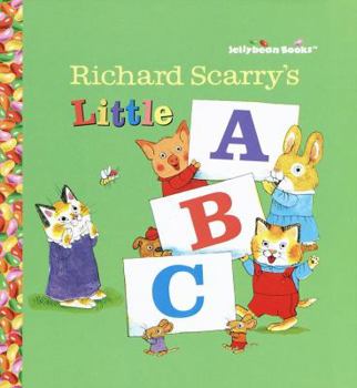 Hardcover Richard Scarry's Little ABC (Jellybean Books(R)) Book