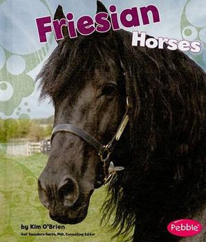 Library Binding Friesian Horses Book