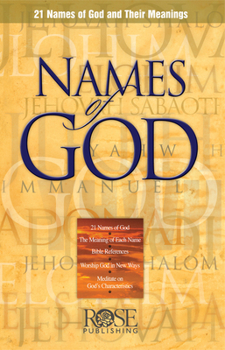 Pamphlet Names of God: 21 Names of God and Their Meanings Book