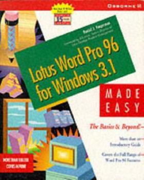 Paperback Lotus Word Pro 96 for Windows 3 1 Book