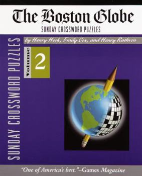 Paperback Boston Globe Sunday Crossword Puzzles, Volume 2 Book