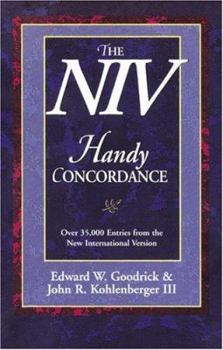Paperback NIV Handy Concordance, The Book