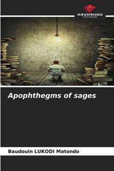 Paperback Apophthegms of sages Book