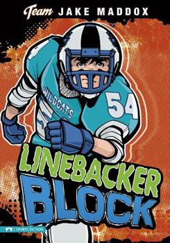 Paperback Jake Maddox: Linebacker Block Book