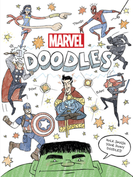 Paperback Marvel: Doodles Book