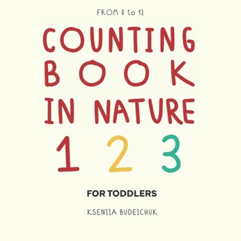 Paperback Counting Book in Nature: For Toddlers Book