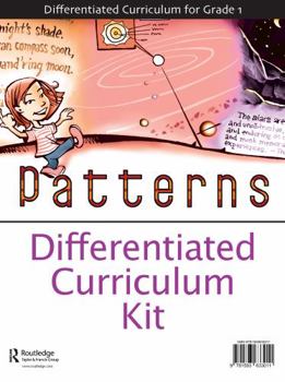 Paperback Differentiated Curriculum Kit: Patterns (Grade 1) Book