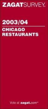 Paperback Zagat Chicago Restaurants 2003/04 Book