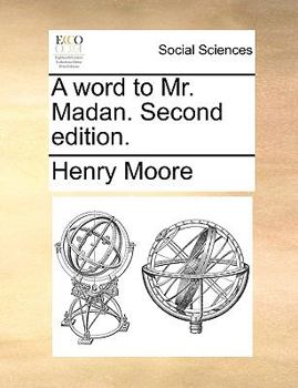 Paperback A word to Mr. Madan. Second edition. Book