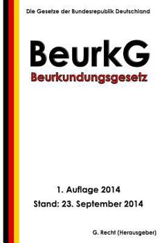 Paperback Beurkundungsgesetz (BeurkG) [German] Book